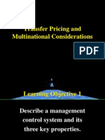 Transfer Pricing and Multinational Considerations