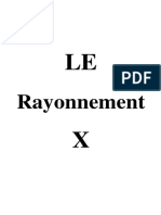 3 - Cours Rayonnements X