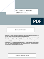 Radiodiagnosis of Emphysema