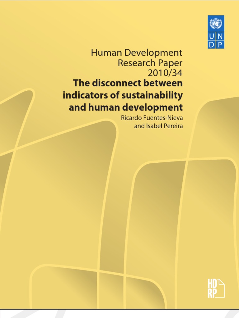 Sustainability vs. Human Development Insights | PDF | Human Development ...