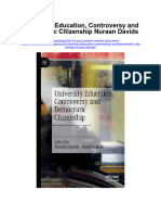 Download University Education Controversy And Democratic Citizenship Nuraan Davids all chapter