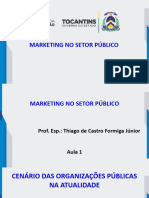 Marketing No Setor Público - Slide - Aula 1