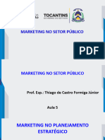 Marketing No Setor Público - Slide - Aula 5