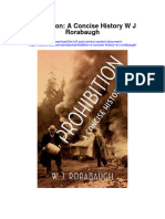 Download Prohibition A Concise History W J Rorabaugh all chapter