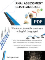English Internal Assessment - December 23