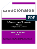 Máster en Oratoria, Nivel Superior Libro V