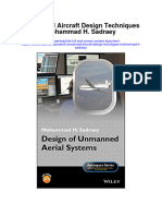 Unmanned Aircraft Design Techniques Mohammad H Sadraey All Chapter