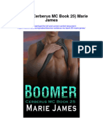 Download Boomer Cerberus Mc Book 25 Marie James full chapter