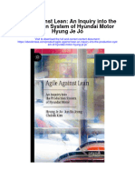 Download Agile Against Lean An Inquiry Into The Production System Of Hyundai Motor Hyung Je Jo full chapter