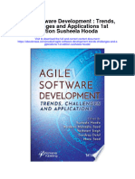 Agile Software Development Trends Challenges and Applications 1St Edition Susheela Hooda Full Chapter