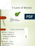 Presentation - of Motion