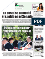 La Casta Se Aumentó El Sueldo en El Senado: Estudiantes de La UNLP