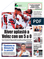 River Aplastó A Velez Con Un 5 A 0: "Quedarme en Gimnasia Fue Lo Correcto"