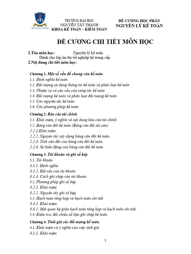 De cuong nguyen ly ke toan tccn nganh ke toan pdf