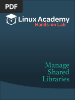 Hands-On Lab Manage Shared Libraries