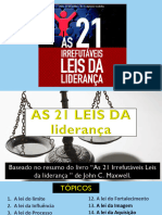 Continua Irrefutáveis Leis Da Liderança - Leis 4 A 10