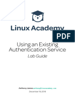 Hands-on Lab Using an Existing Authentication Service