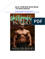 Unstoppable in A Kilt Hot Scots Book 14 Anna Durand All Chapter