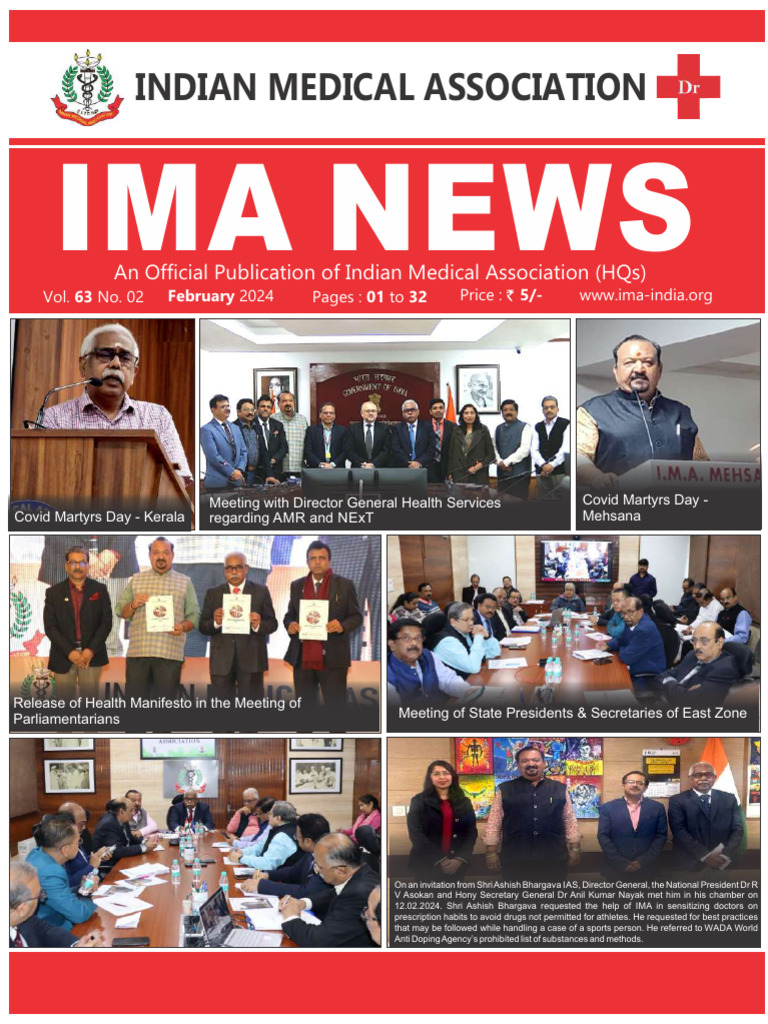 IMA-News-February-2024 (1) | PDF | Antimicrobial Resistance | Surgery