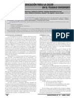 Herrador Quero Jose - La Educacion para La Salud en El Trabajo Enfermero - Articulo