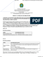 Edital Nº 117-2024 - 1 Retificação Do Resultado Preliminar