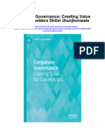 Corporate Governance Creating Value For Stakeholders Shital Jhunjhunwala Full Chapter
