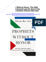 Download Prophets Without Honor The 2000 Camp David Summit And The End Of The Two State Solution Shlomo Ben Ami all chapter