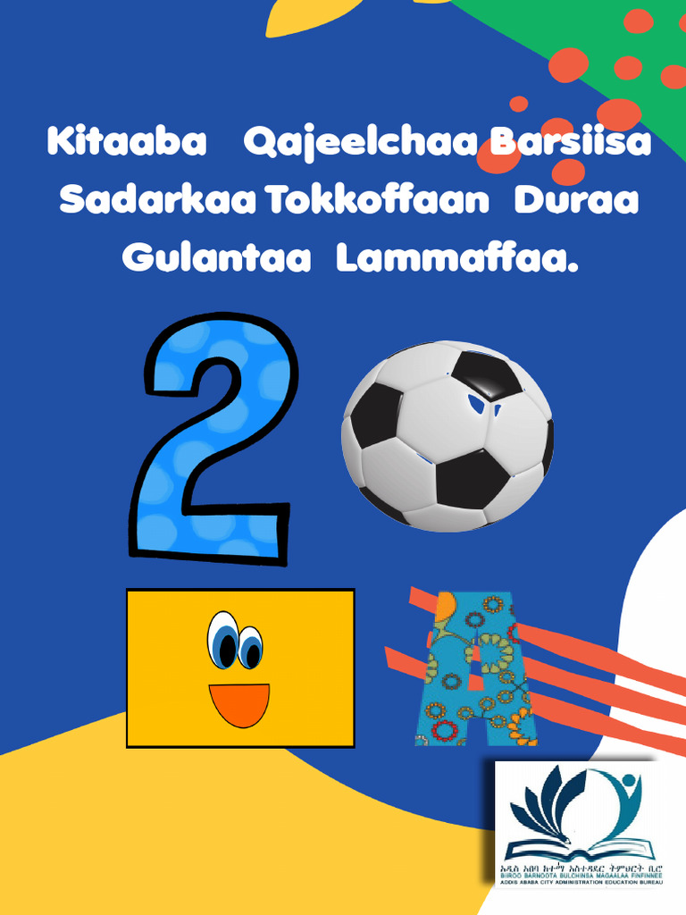 Afaan Oromoo KG 2 Teacher Guide | PDF