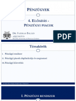 4 - Pénzügyi Piacok - 2022