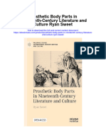 Download Prosthetic Body Parts In Nineteenth Century Literature And Culture Ryan Sweet all chapter