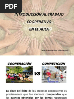 INTRODUCCIÓN AL TRABAJO COOPERATIVO EN EL AULA