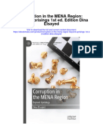 Corruption in The Mena Region Beyond Uprisings 1St Ed Edition Dina Elsayed Full Chapter