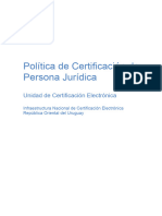 Política de Certificación - Persona Jurídica - Vfinal1.0