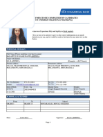 Personal Information Form R.aditHYA