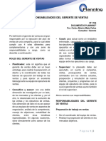 Lectura - Perfil de Gerente de Ventas - 1 DIRECCION Y VENTAS