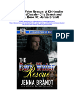 The Dark Water Rescue A K9 Handler Romance Disaster City Search and Rescue Book 31 Jenna Brandt Full Chapter