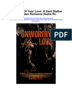 Unworthy of Your Love A Dark Stalker Forbidden Romance Sasha RC All Chapter