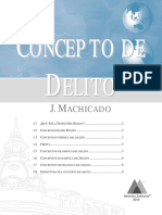 J. Machicado - La Teoría Del Delito