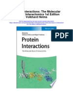 Download Protein Interactions The Molecular Basis Of Interactomics 1St Edition Volkhard Helms all chapter