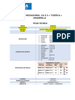 Perno Hexagonal 3