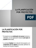 La Planificación Por Proyectos