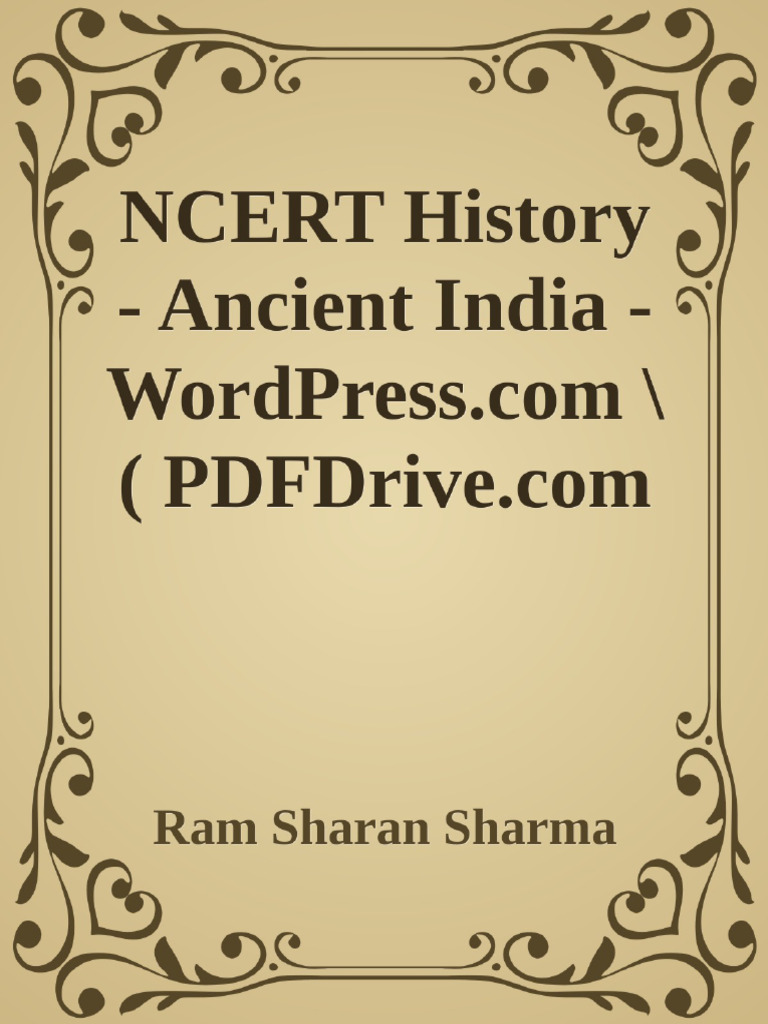 Old Ncert Ancient India By Rs Sharma Pdf Download