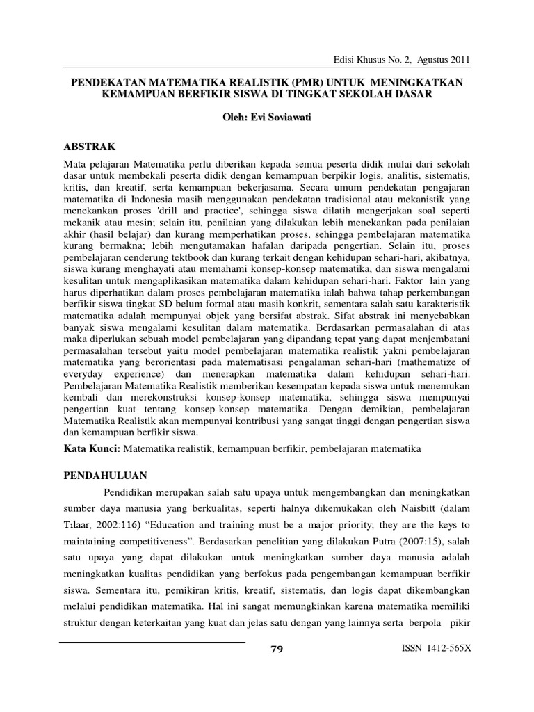 NasywaRamadhania - Jurnal Model Pembelajaran RME Terkait Teori Burner ...