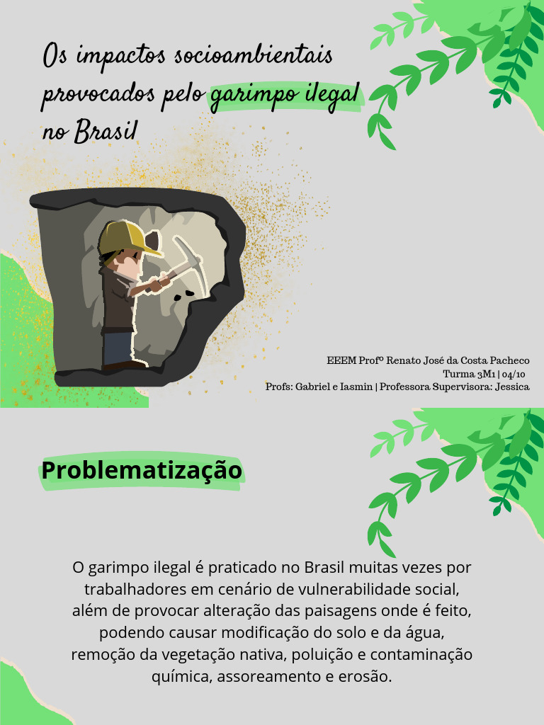 Impactos do Garimpo Ilegal no Brasil | PDF | Brasil | Economia