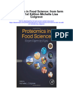 Download Proteomics In Food Science From Farm To Fork 1St Edition Michelle Lisa Colgrave all chapter