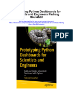 Prototyping Python Dashboards For Scientists and Engineers Padraig Houlahan All Chapter
