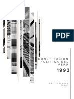 Monográfia Editable de Un Resumen de La Constitución Política Del Perú 1993