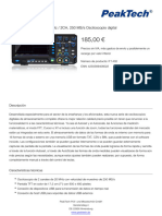 PeakTech-P 1402 ficha