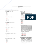 Soal Pretest Dan Postest Kelas IV - SKRIPSI