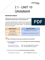 b2.1 - Unit 10 - Grammar